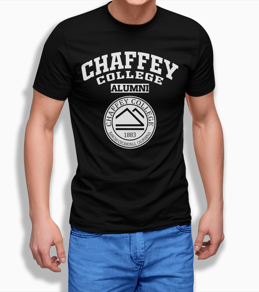 Chaffey College Alumni Rancho Cucamonga California 1883 T-Shirt
