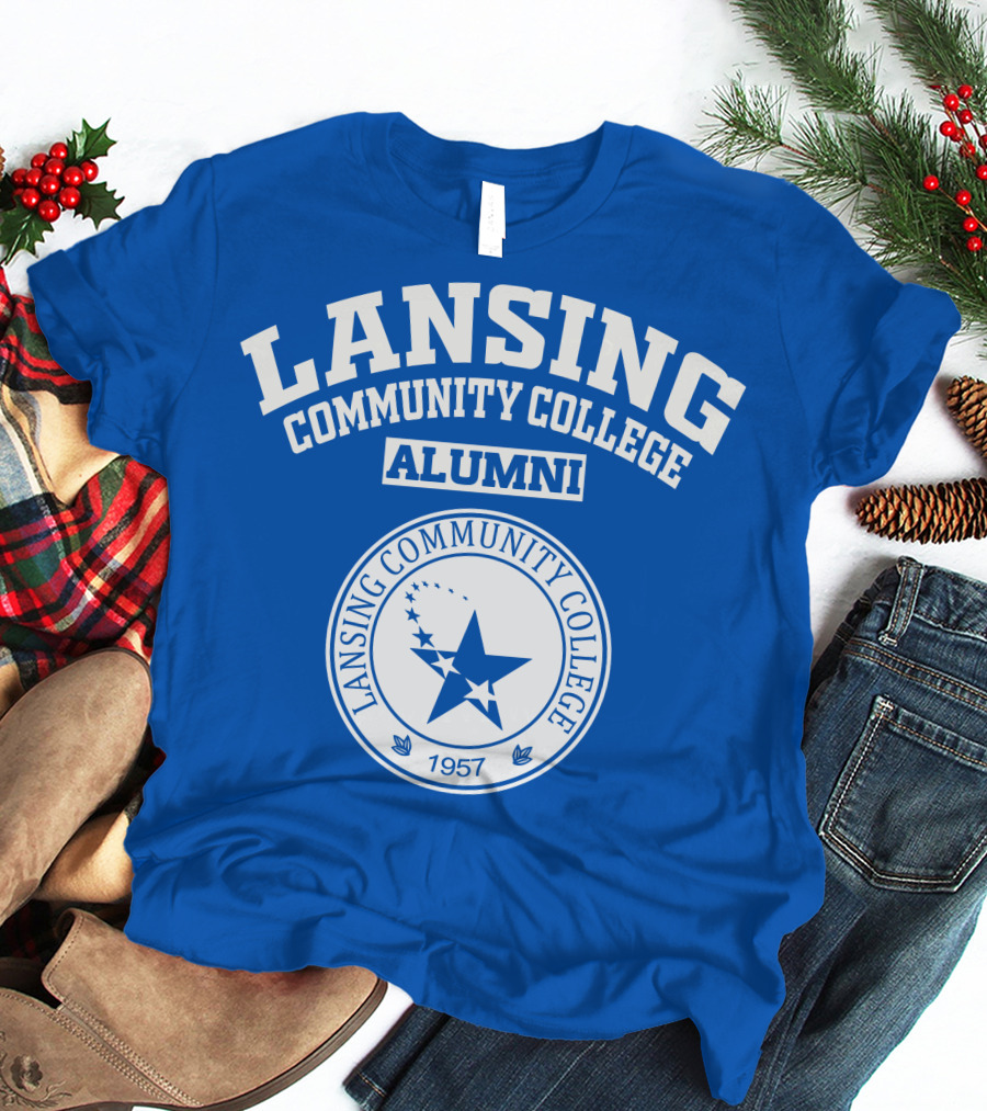 Lansing Community College Alumni 1957 Star T-Shirt
