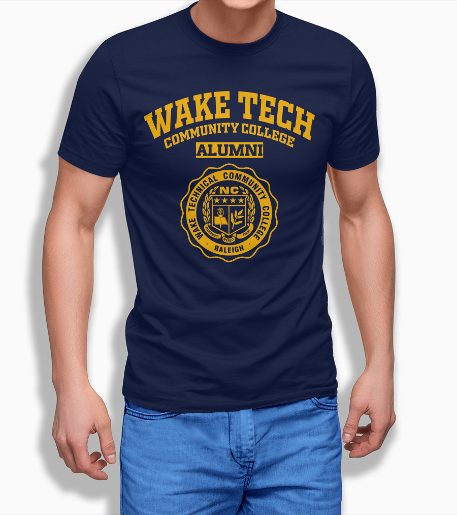 Wake Technical Community College Raleigh Alumni Seal T-Shirt