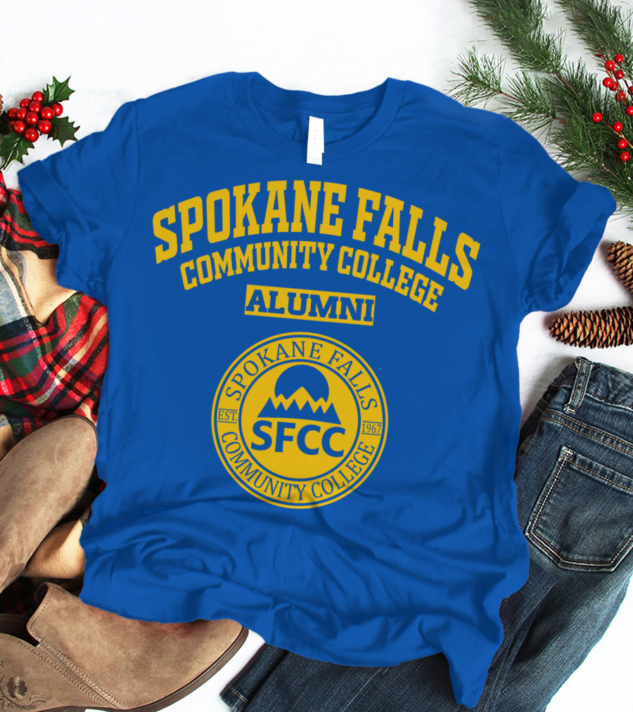 Spokane Falls Community College Alumni SFCC EST 1967 T-Shirt