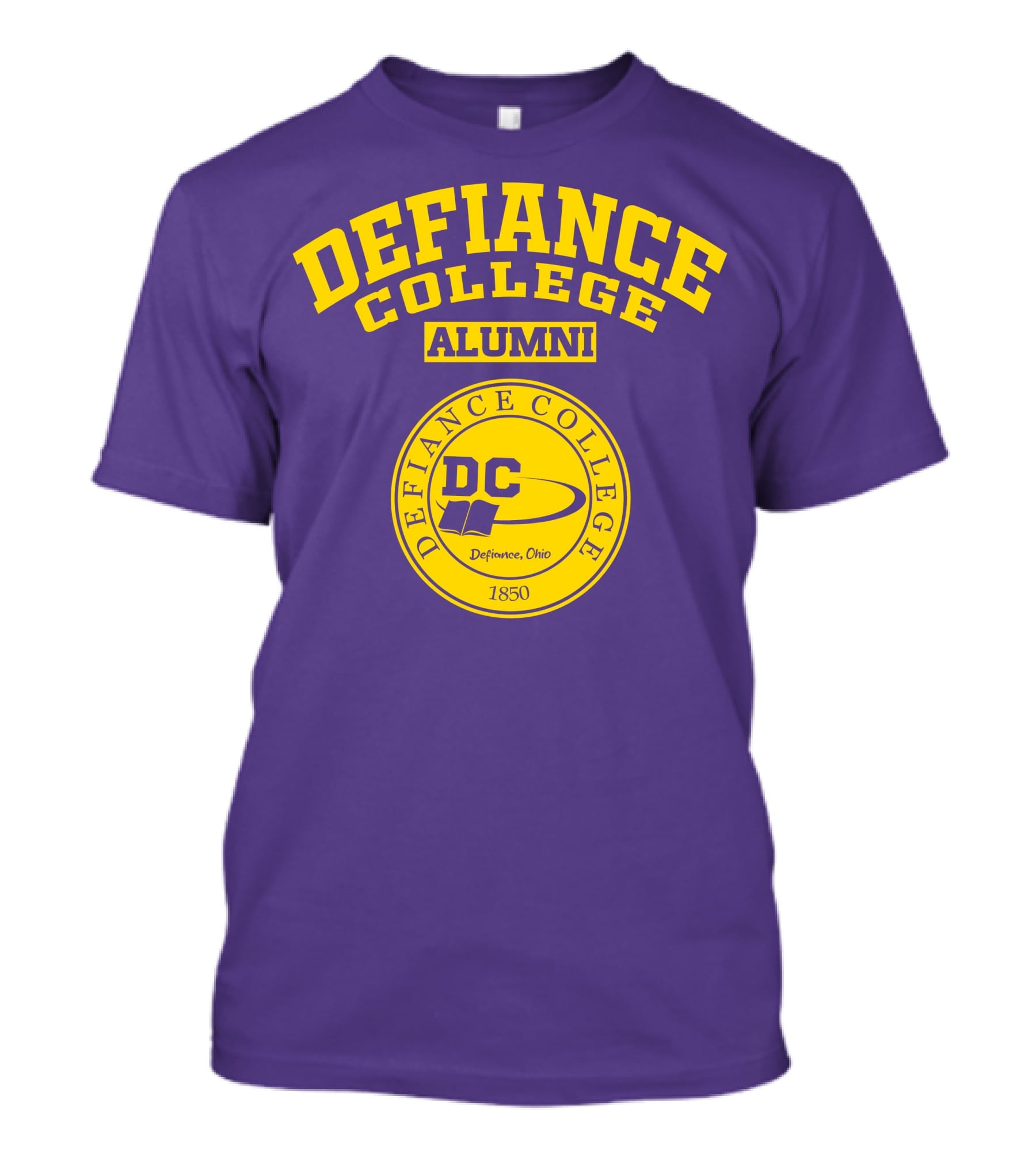 Defiance College Alumni DC Logo Defiance Ohio 1850 T-Shirt