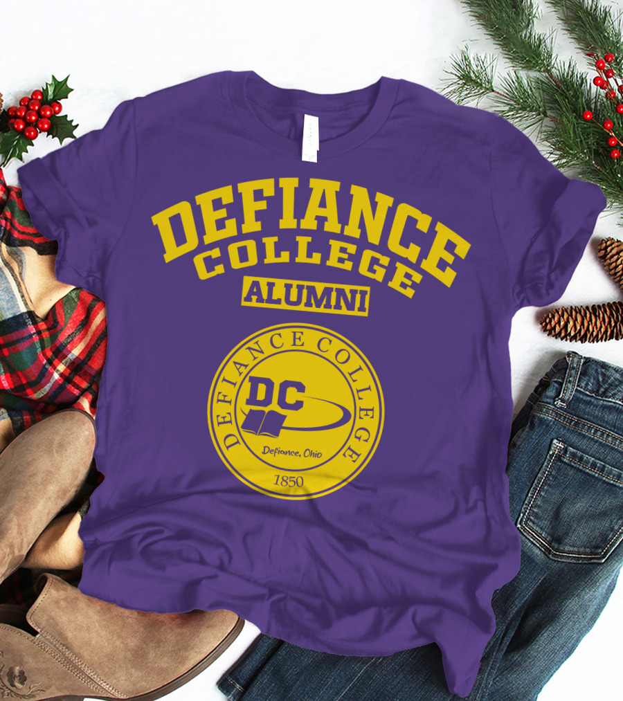 Defiance College Alumni DC Logo Defiance Ohio 1850 T-Shirt