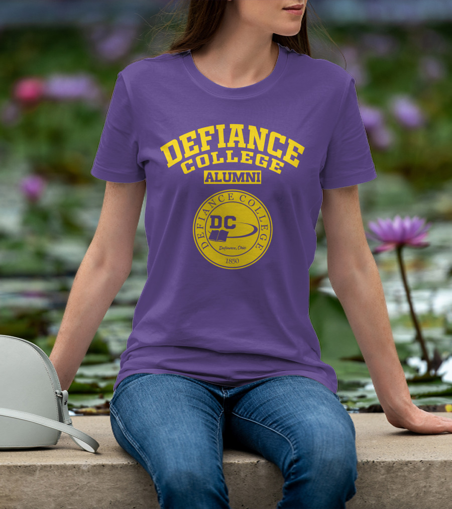 Defiance College Alumni DC Logo Defiance Ohio 1850 T-Shirt