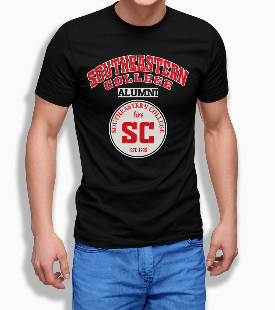 Southeastern College Alumni Fire SC Est. 1935 T-Shirt