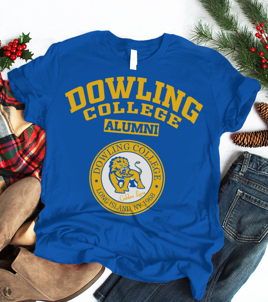 Dowling College Alumni Golden Lions Long Island NY 1968 T-Shirt