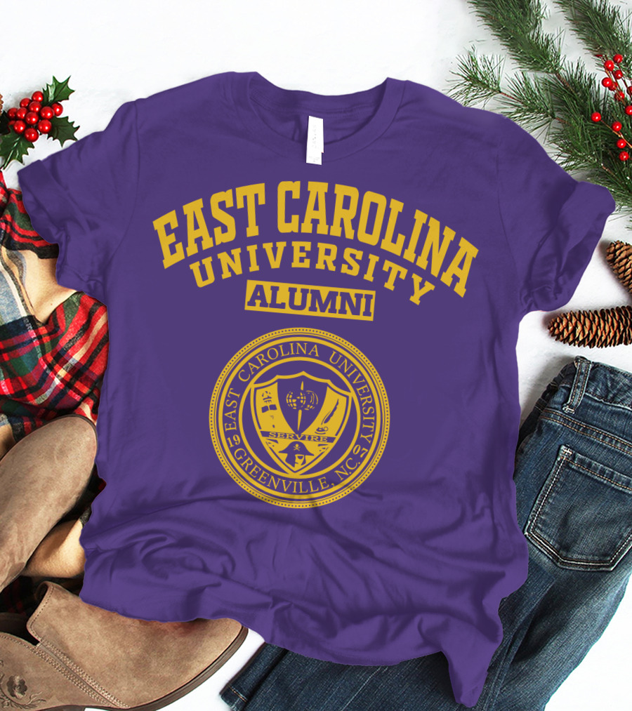 East Carolina University Alumni Seal Greenville NC T-Shirt