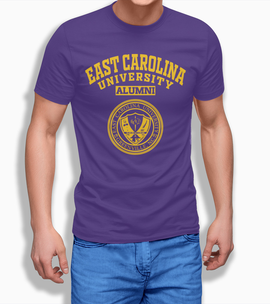 East Carolina University Alumni Seal Greenville NC T-Shirt