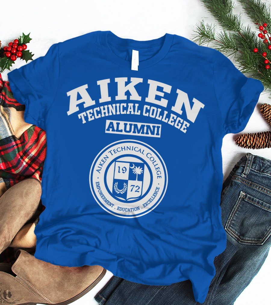AIKEN TECHNICAL COLLEGE ALUMNI ENRICHMENT EDUCATION EXCELLENCE 1972 T-Shirt