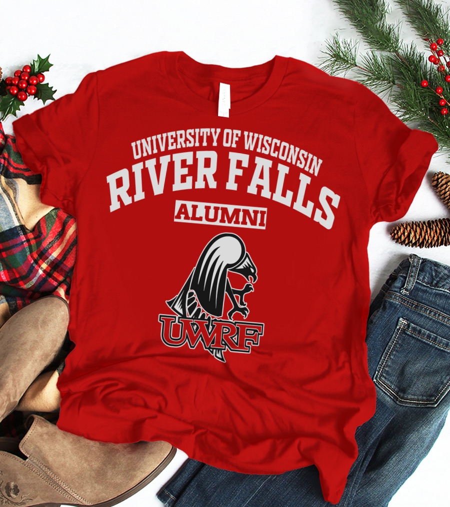 University Of Wisconsin River Falls Alumni UWRF Falcon T-Shirt