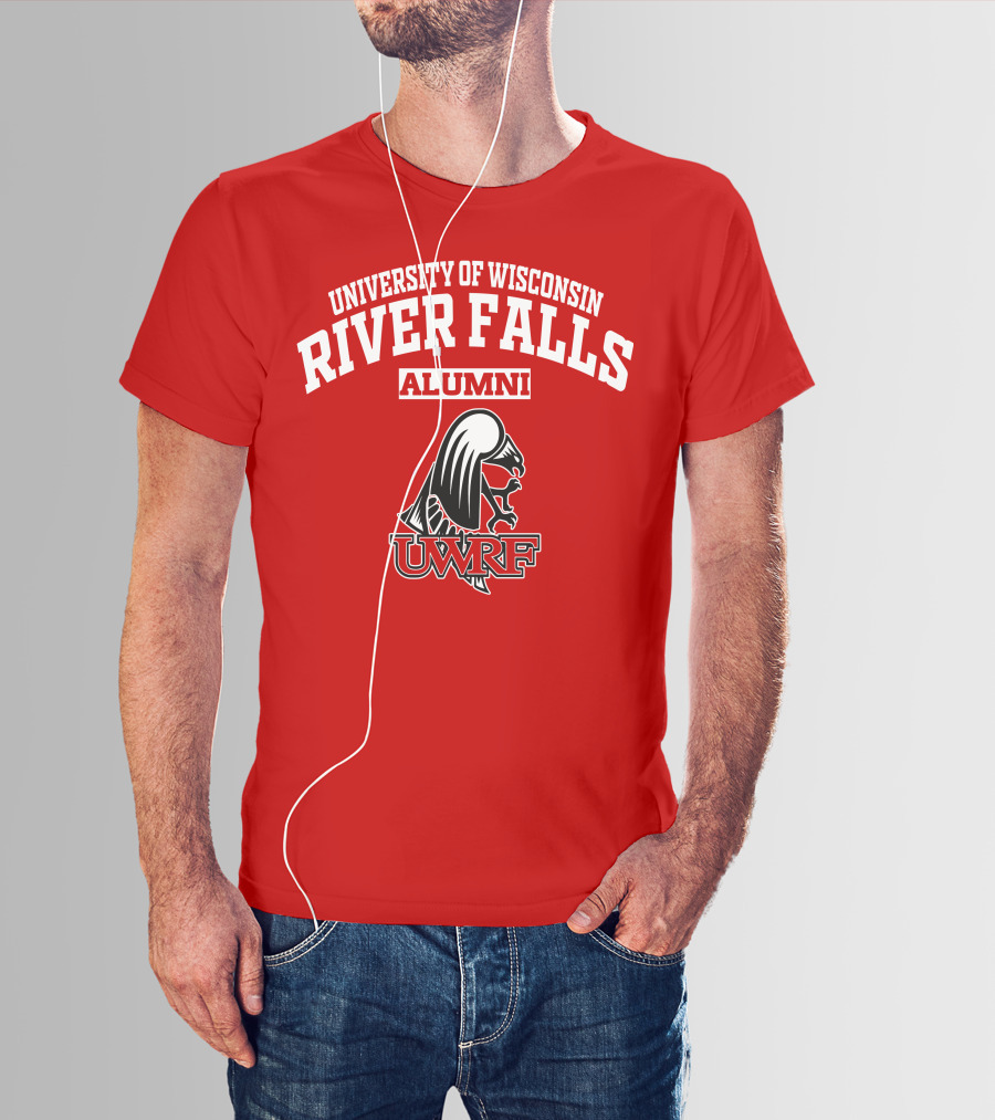 University Of Wisconsin River Falls Alumni UWRF Falcon T-Shirt
