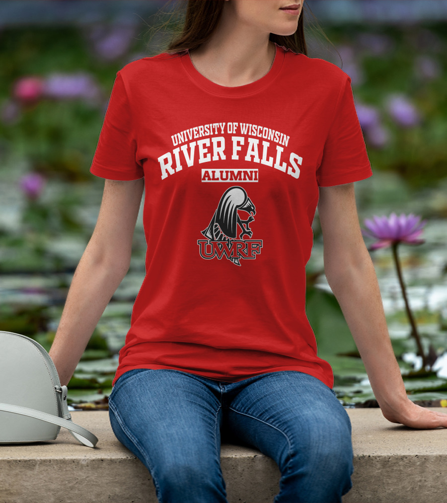 University Of Wisconsin River Falls Alumni UWRF Falcon T-Shirt