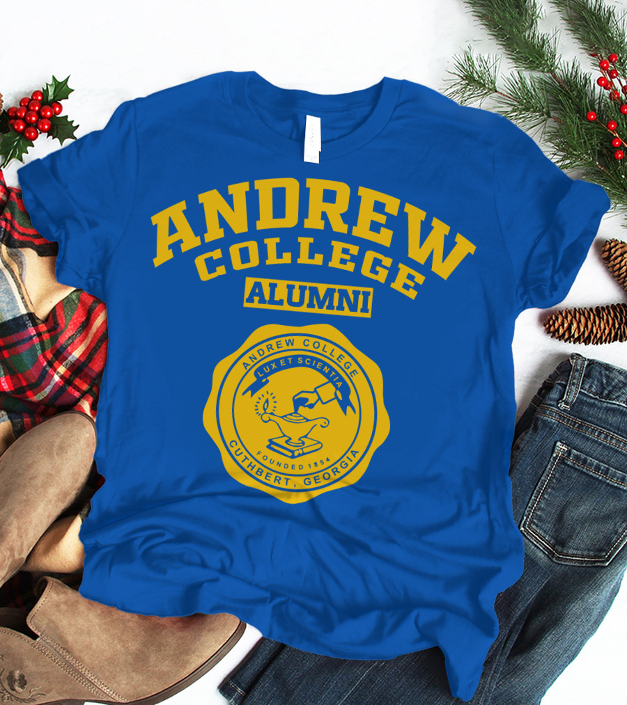 Andrew College Alumni Cuthbert Georgia Seal Established 1854 T-Shirt
