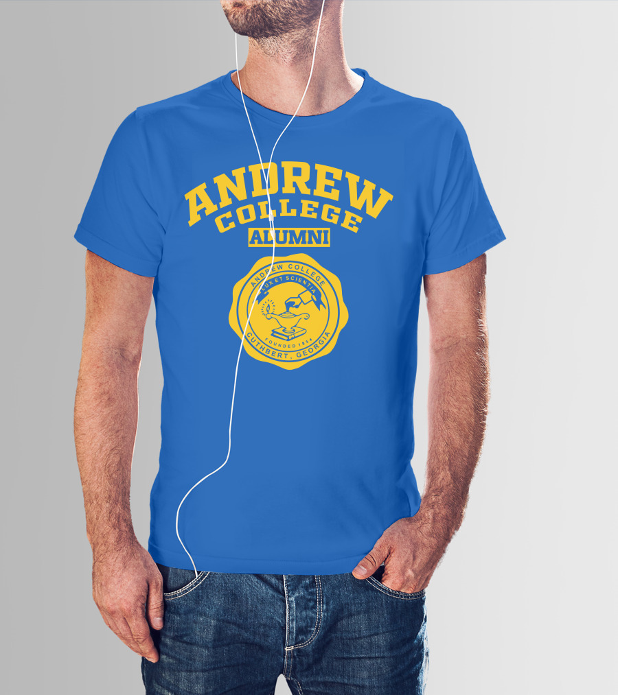 Andrew College Alumni Cuthbert Georgia Seal Established 1854 T-Shirt