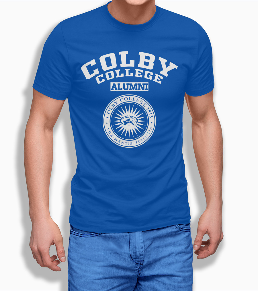 Colby College Alumni Lux Mentis Scientia 1813 T-Shirt