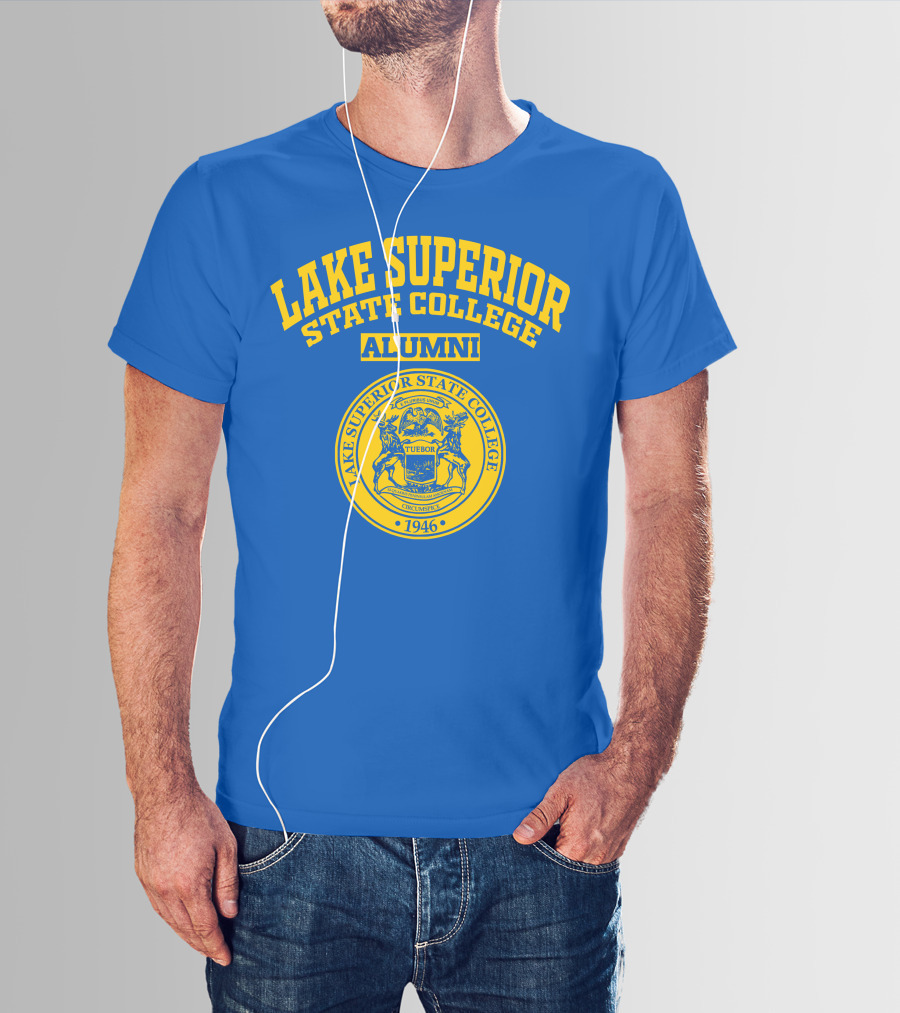 Lake Superior State College Alumni 1946 Seal TUEBOR T-Shirt