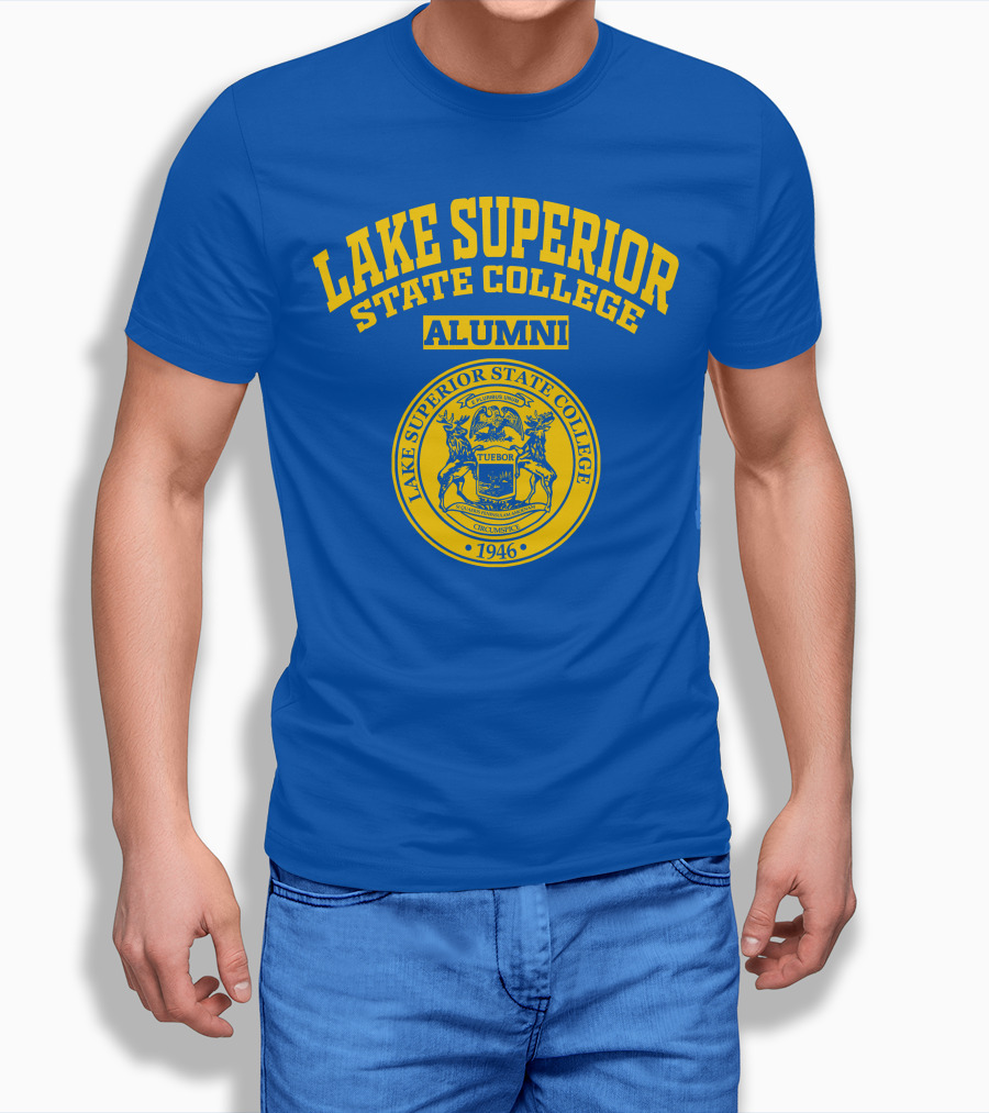 Lake Superior State College Alumni 1946 Seal TUEBOR T-Shirt