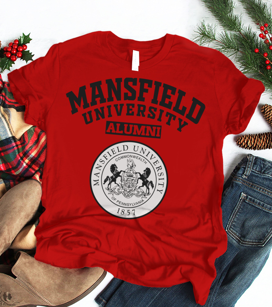 Mansfield University Alumni Commonwealth Of Pennsylvania 1857 T-Shirt