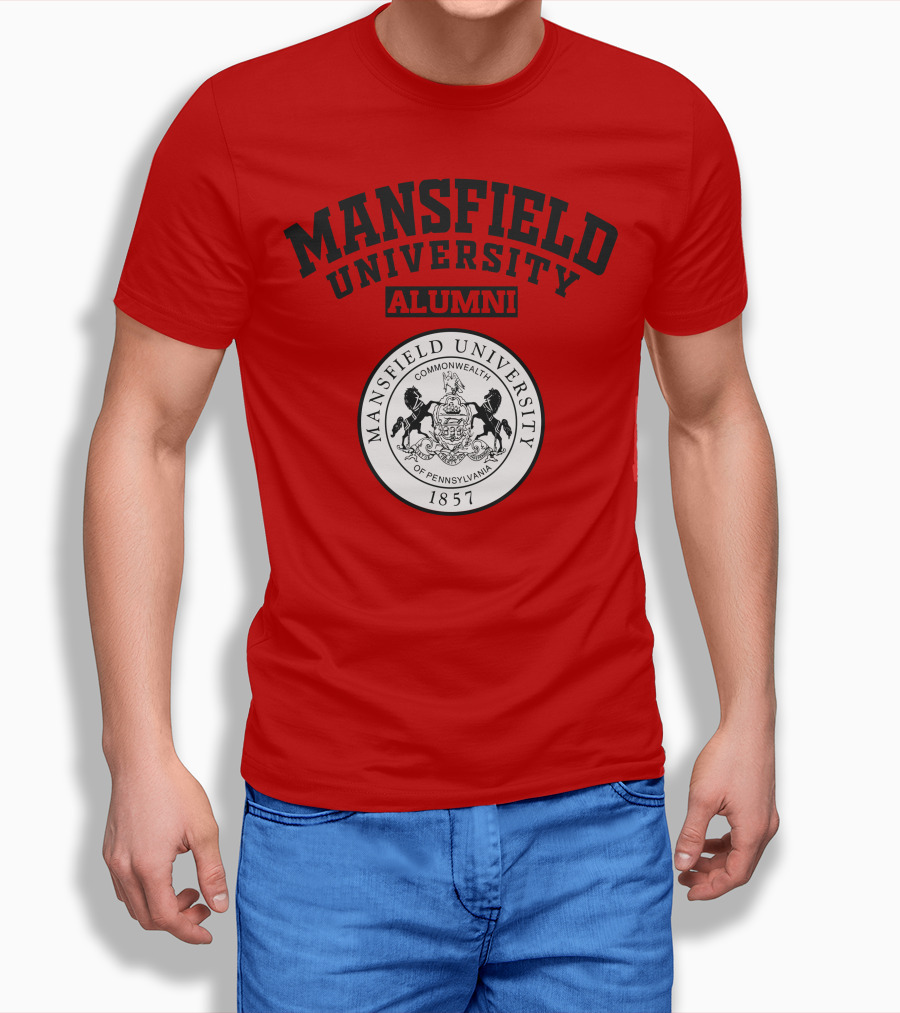 Mansfield University Alumni Commonwealth Of Pennsylvania 1857 T-Shirt