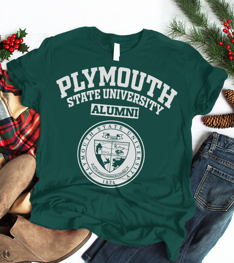 Plymouth State University Alumni 1871 Emblem T-Shirt