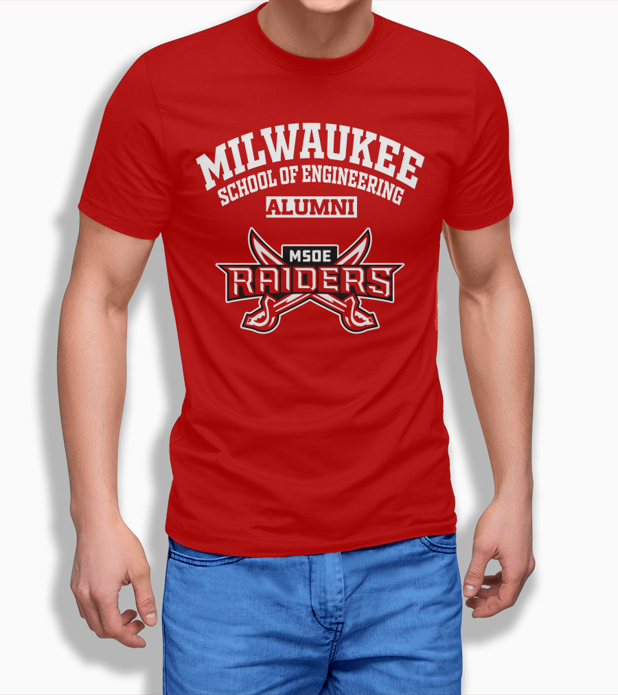 MILWAUKEE SCHOOL OF ENGINEERING ALUMNI MSOE RAIDERS T-Shirt