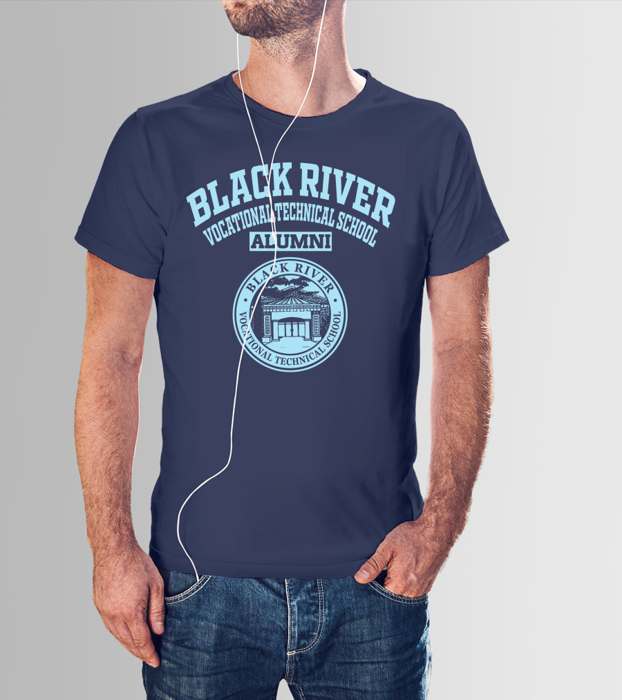 Black River Vocational Technical School Alumni Seal T-Shirt