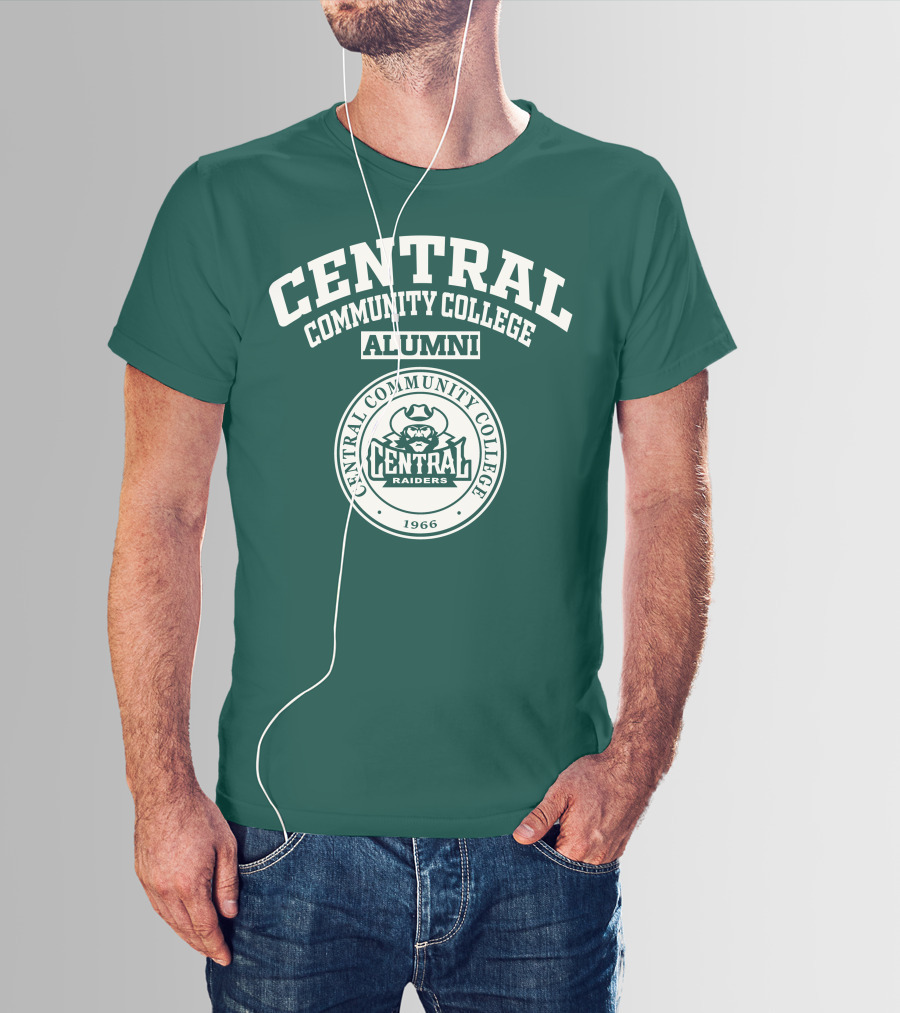 Central Community College Raiders Alumni 1966 T-Shirt