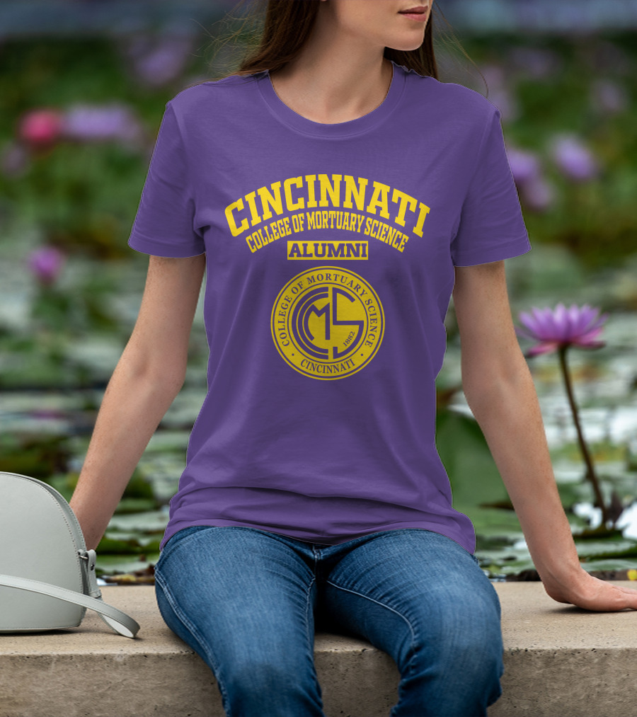 Cincinnati College Of Mortuary Science Alumni Emblem 1882 T-Shirt