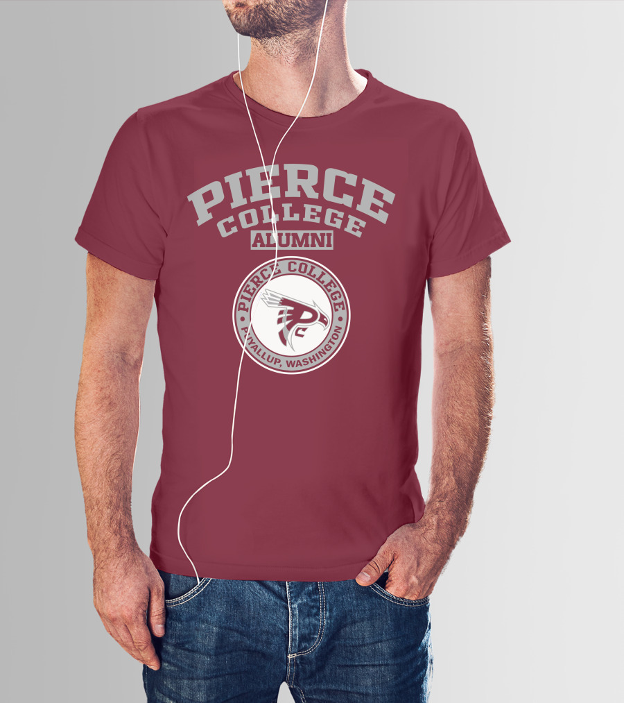 Pierce College Alumni Puyallup Washington Logo Pierce College Alumni T-Shirt