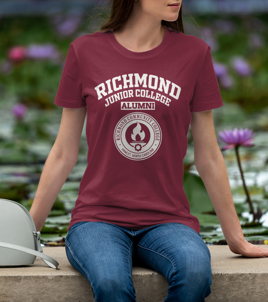 Richmond Junior College Alumni Richmond Community College Hamlet North Carolina T-Shirt