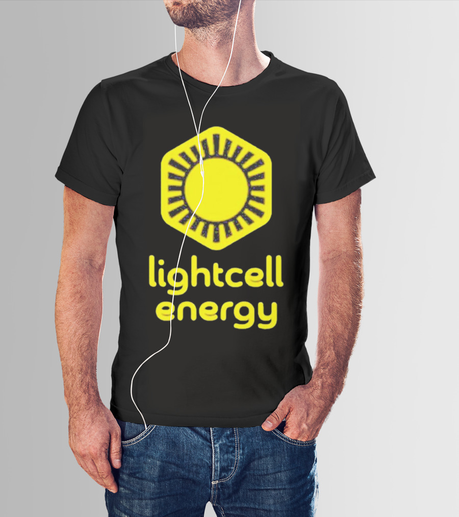 Danielle Fong Lightcell Energy Sunburst Hexagon T-Shirt
