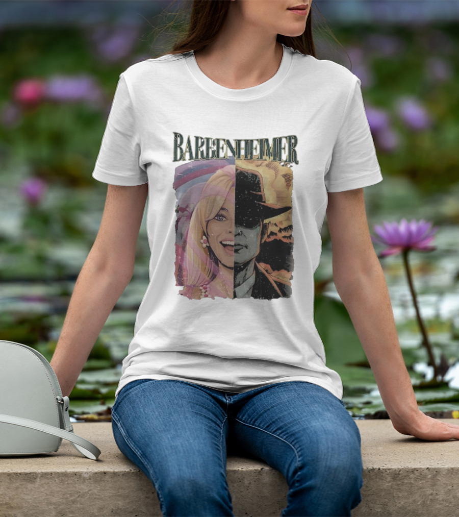 Barbenheimer Vintage I Survived Barbie Oppenheimer Fusion Uk Best Bernheimer India T-Shirt