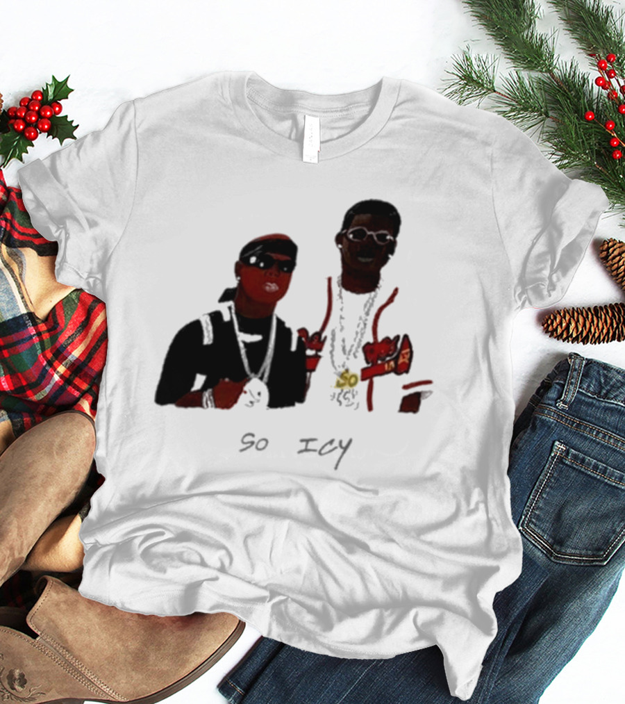 So Icy Wearing Teef Bling T-Shirt