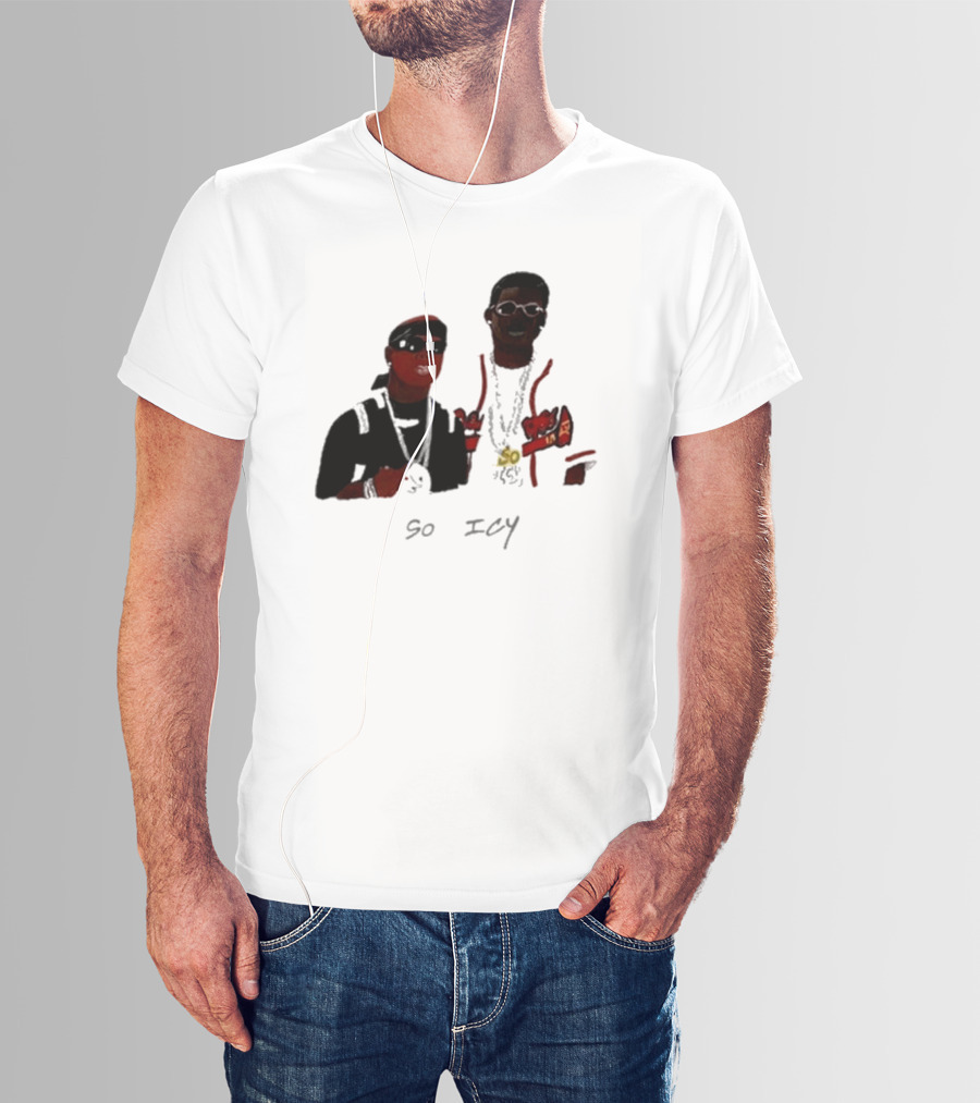 So Icy Wearing Teef Bling T-Shirt