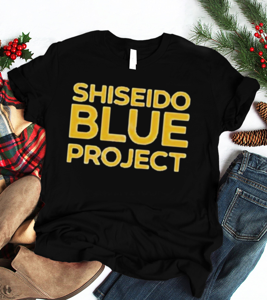SHISEIDO BLUE PROJECT Protecting Oceans Initiatives T-Shirt