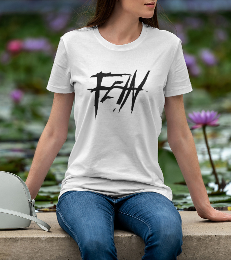 Fen Scribble Style Sketched Font T-Shirt