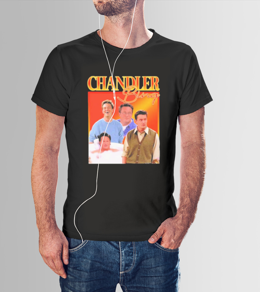 CHANDLER BING MADDNESS SHOP HOMAGE T-Shirt