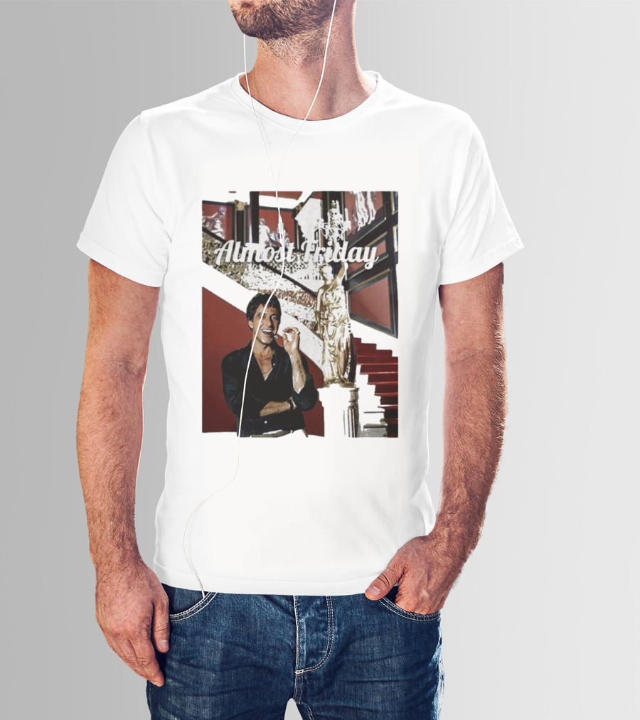 Almost Friday Scarface Mansion Scene T-Shirt