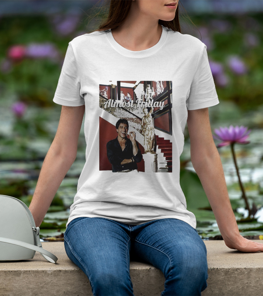 Almost Friday Scarface Mansion Scene T-Shirt