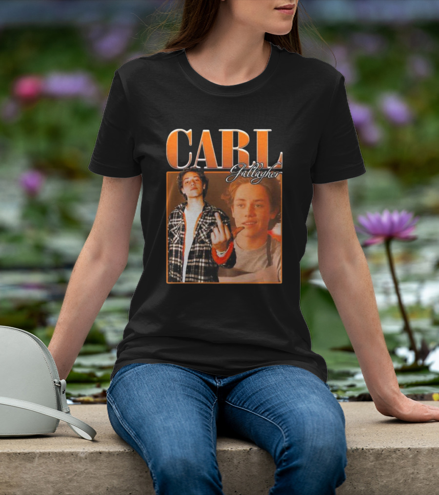 Carl Gallagher Shameless Character Image Collection T-Shirt