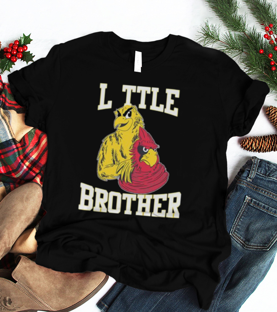 L Ttle Brother Yellow Red Birds T-Shirt