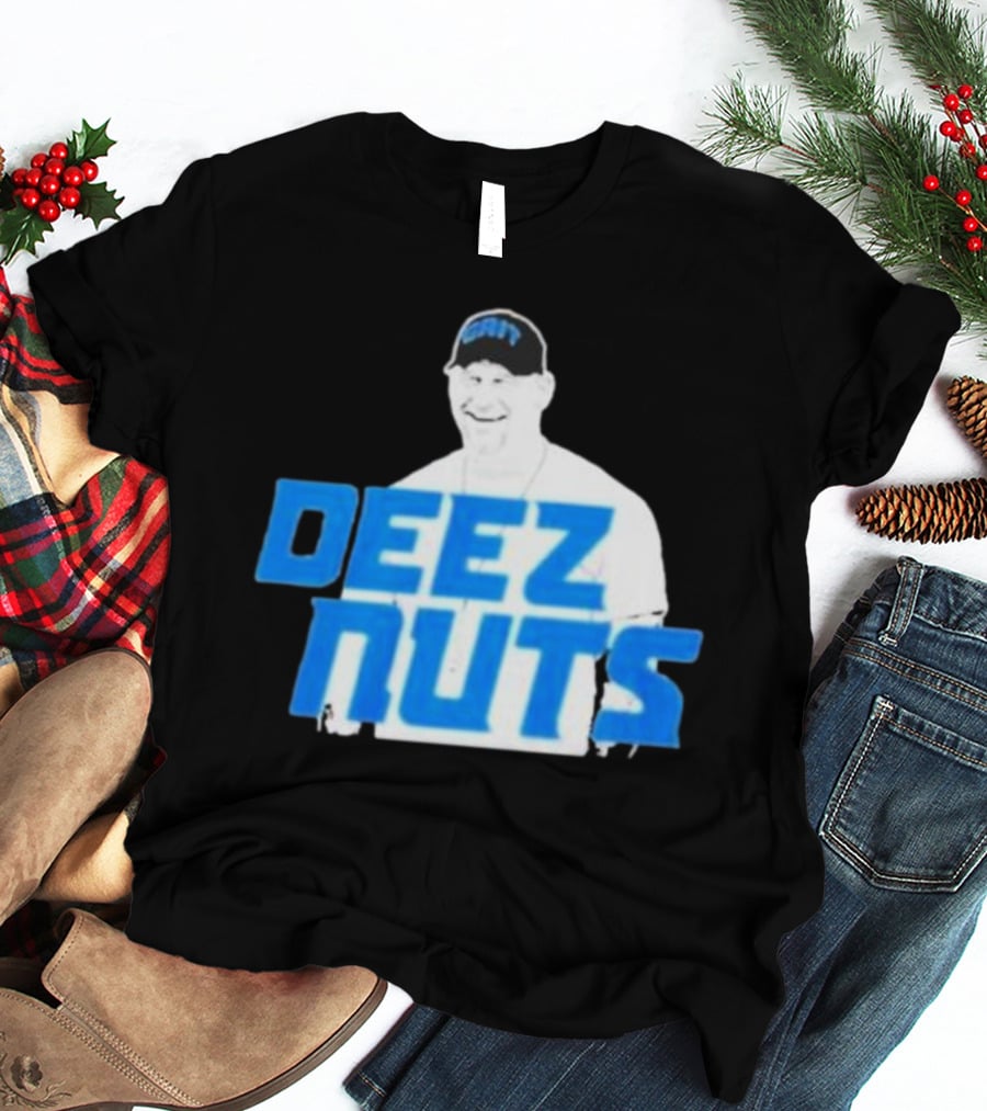 Dan Campbell Deez Nuts Detroit Lions Fan T-Shirt