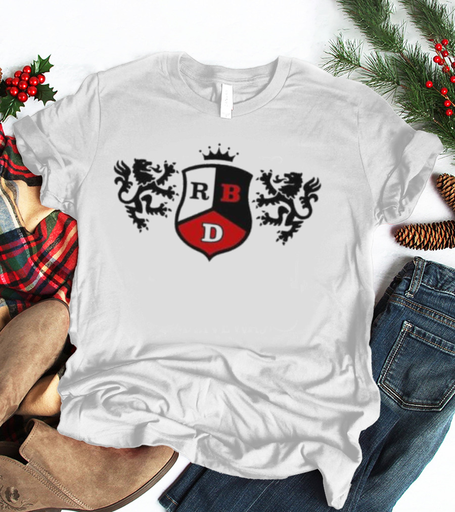 RB D Regal Crest Emblem Lion Shield T-Shirt