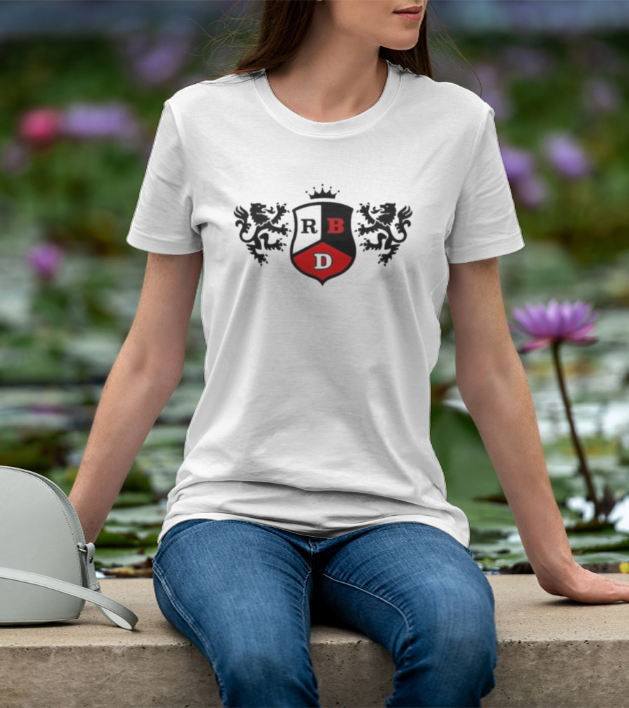 RB D Regal Crest Emblem Lion Shield T-Shirt