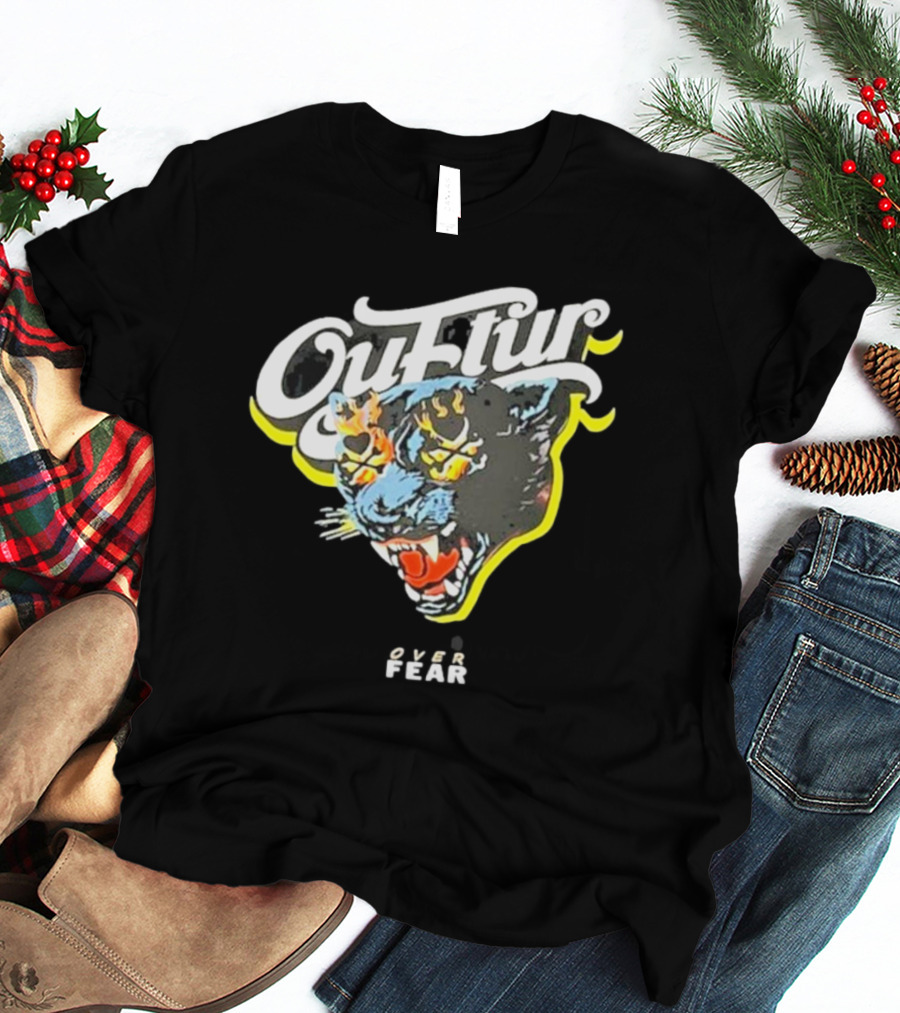 Ouftur Panther Over Fear T-Shirt