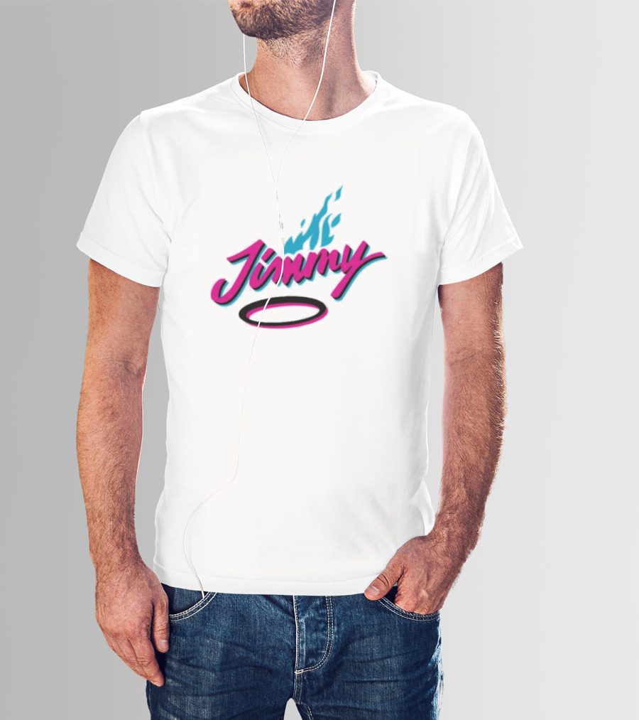 Jimmy Heat Retro Flame T-Shirt