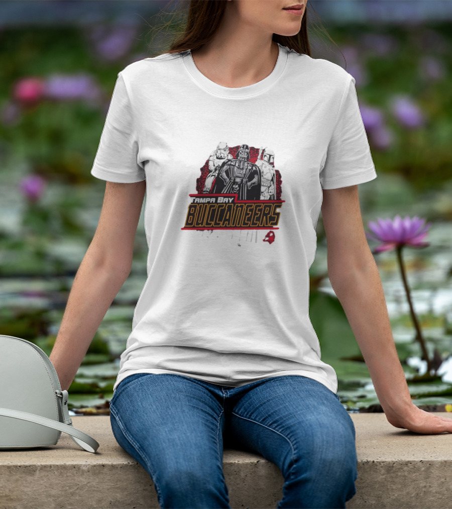 Tampa Bay Buccaneers Star Wars Crossover Junk Food T-Shirt