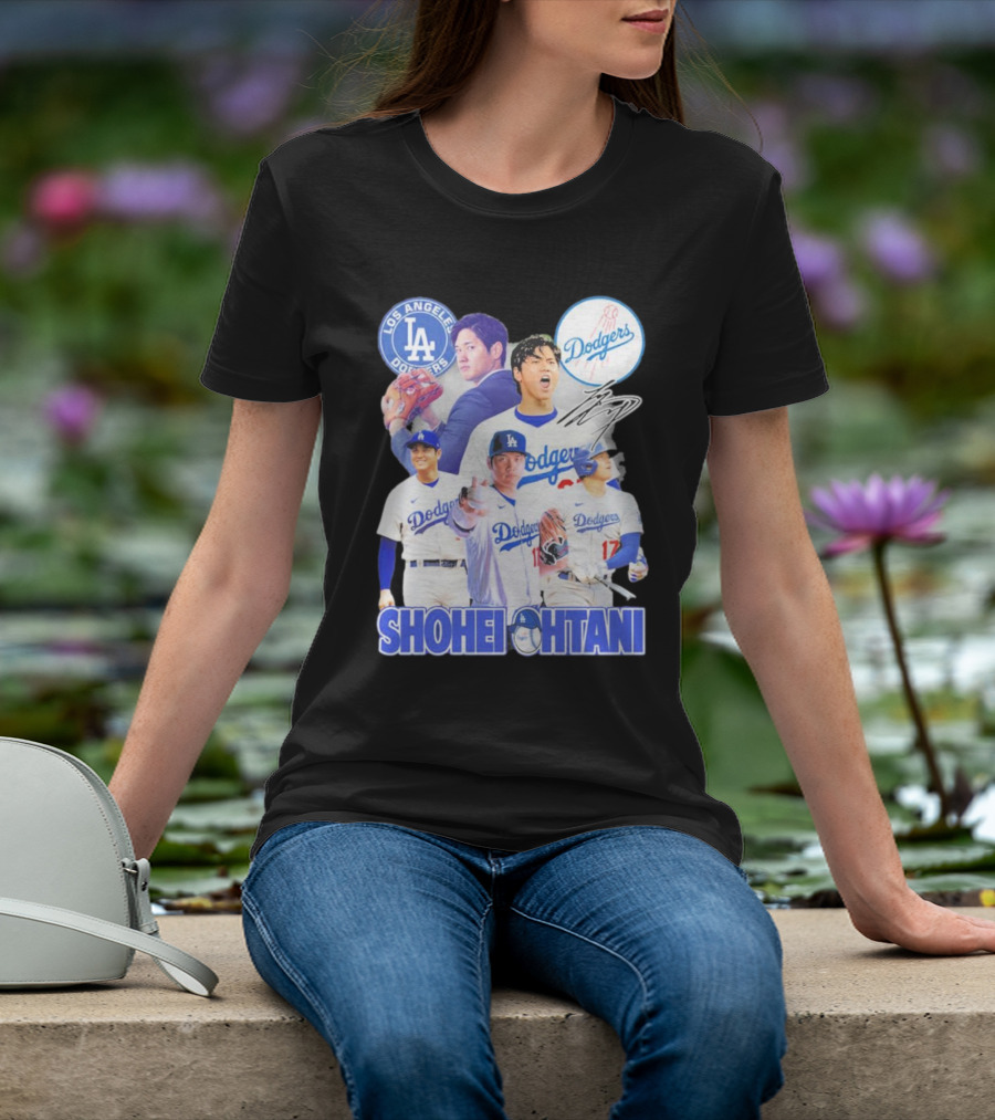 Los Angeles Dodgers Shohei Ohtani Dodger Stadium Arrival T-Shirt