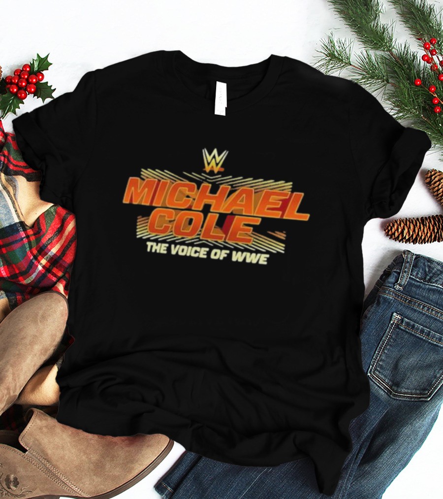 Michael Cole The Voice Of WWE Iconic WWE T-Shirt