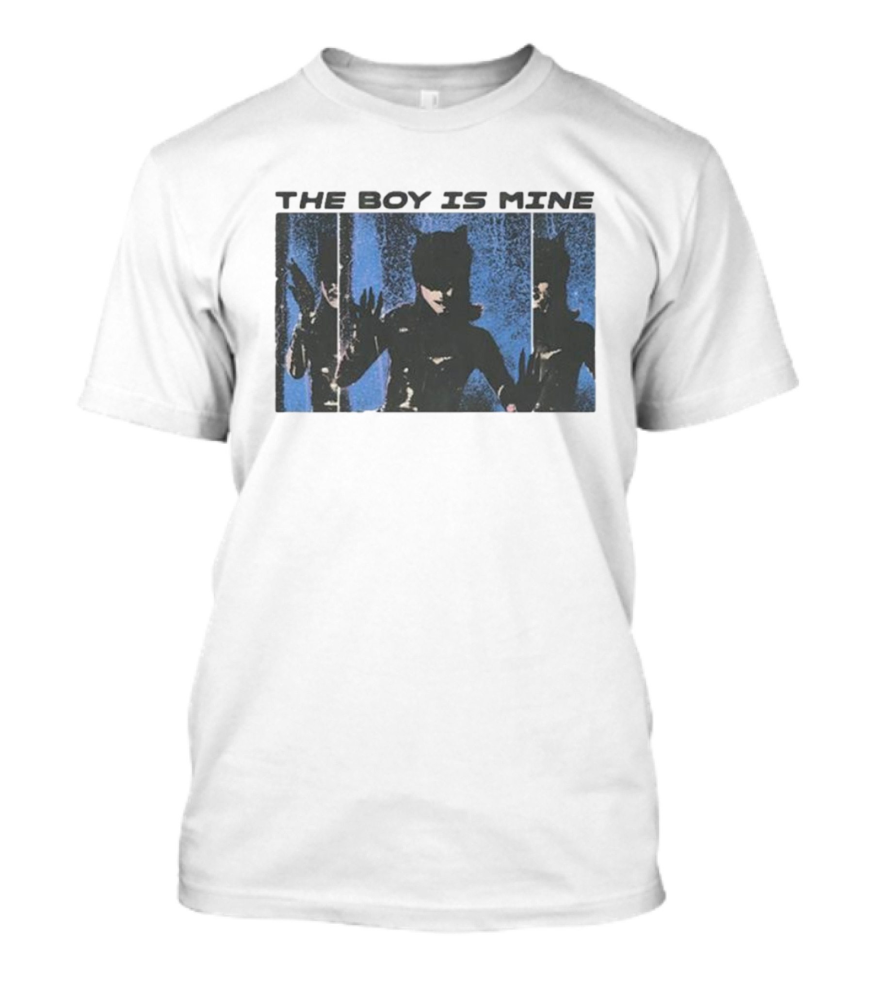 The Boy Is Mine Catwoman Reflection Trio T-Shirt