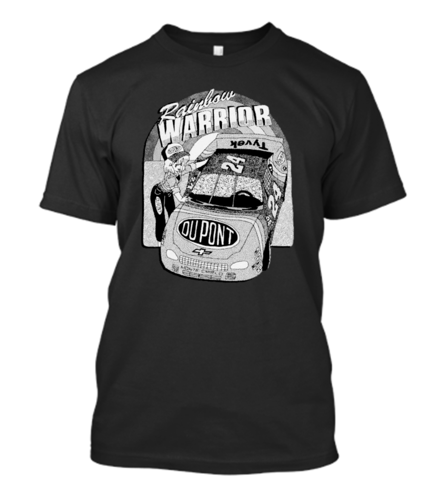 Rainbow Warrior Du Pont Anime Girls Car Care 24 T-Shirt